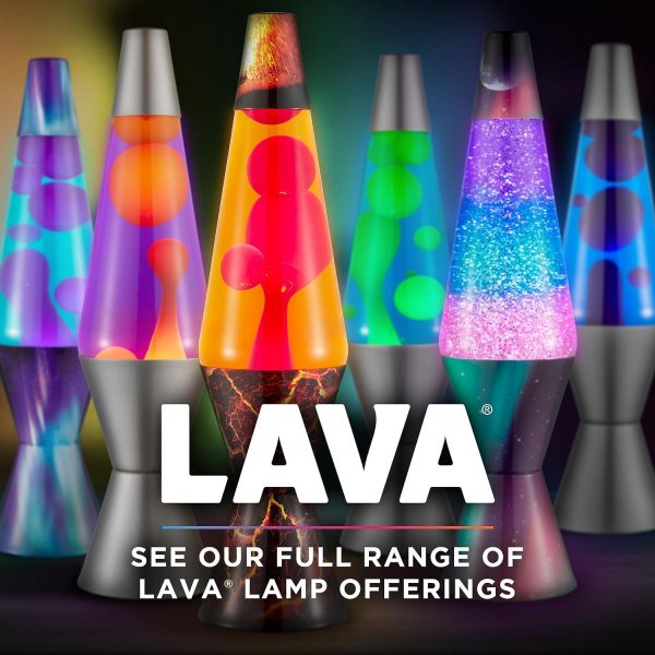 Lava? Lamp - 14.5 Cosmic Wave - The Original Motion Light - Purple Wax and Blue Liquid - Item #2633 (Amazon Exclusive)